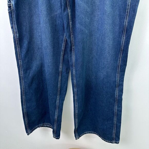 Old Navy 90s Streetwear Reissue Loose Fit Wide Leg Tall Inseam Cargo Painter’s P - Picture 7 of 10